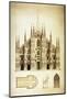 Il Duomo di Milano-Libero Patrignani-Mounted Art Print