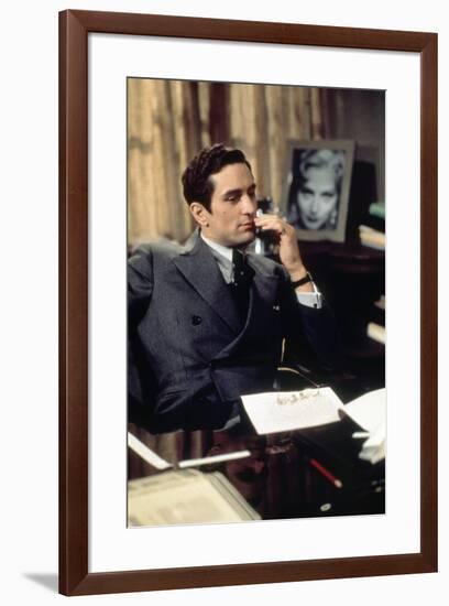 Il etait une fois en Amerique ONCE UPON A TIME IN AMERICA by SergioLeone with Robert by Niro, 1984 -null-Framed Photo