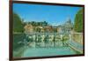 Il Fiume Tevere Roma-Richard Harpum-Framed Art Print