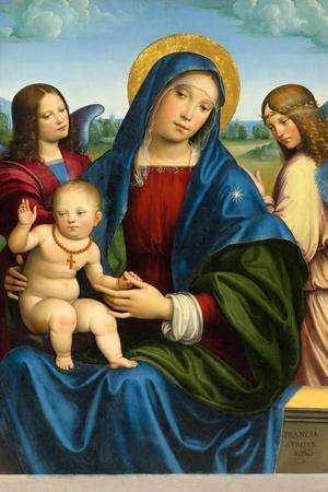 Madonna and Child with Two Angels, c.1495-1500