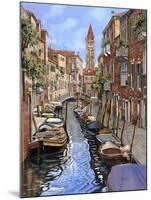 Il Gatto Nero a Venezia-Guido Borelli-Mounted Giclee Print