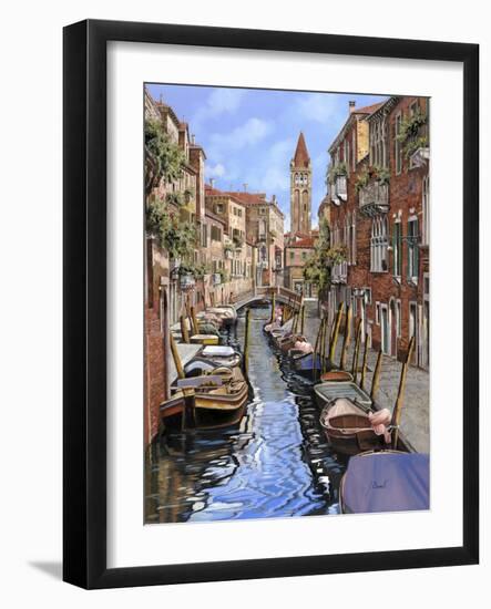 Il Gatto Nero a Venezia-Guido Borelli-Framed Giclee Print