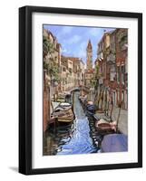 Il Gatto Nero a Venezia-Guido Borelli-Framed Giclee Print
