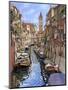 Il Gatto Nero a Venezia-Guido Borelli-Mounted Premium Giclee Print