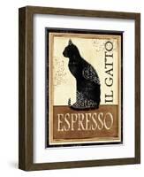 Il Gatto-Veronique Charron-Framed Art Print