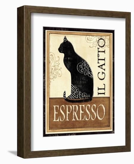 Il Gatto-Veronique Charron-Framed Art Print