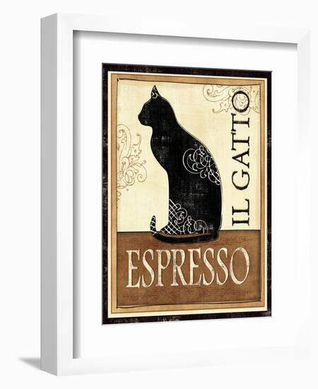 Il Gatto-Veronique Charron-Framed Art Print