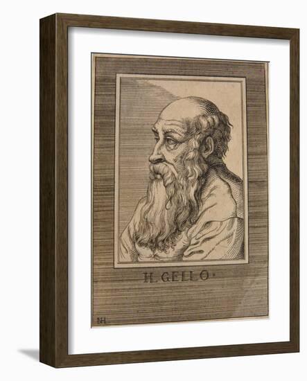 Il Gello, or Giovanni Battista Gelli, C.1700-Niccolo Francesco Haym-Framed Giclee Print