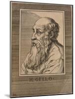Il Gello, or Giovanni Battista Gelli, C.1700-Niccolo Francesco Haym-Mounted Giclee Print