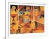 Il Giardino del Tempio-Paul Klee-Framed Art Print