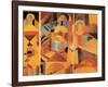 Il Giardino del Tempio-Paul Klee-Framed Art Print