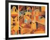 Il Giardino del Tempio-Paul Klee-Framed Art Print