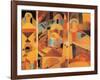 Il Giardino del Tempio-Paul Klee-Framed Art Print