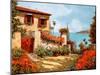 Il Giardino Rosso-Guido Borelli-Mounted Art Print