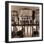 Il Gran Canale di Notte-Alan Blaustein-Framed Art Print