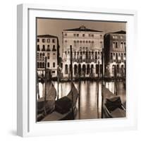 Il Gran Canale di Notte-Alan Blaustein-Framed Photographic Print