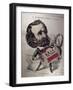 Il Maestro Verdi', Caricature of the Italian Composer Giuseppe Verdi-Baril Gedeon-Framed Giclee Print