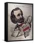 Il Maestro Verdi', Caricature of the Italian Composer Giuseppe Verdi-Baril Gedeon-Framed Stretched Canvas