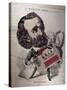 Il Maestro Verdi', Caricature of the Italian Composer Giuseppe Verdi-Baril Gedeon-Stretched Canvas