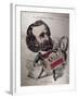Il Maestro Verdi', Caricature of the Italian Composer Giuseppe Verdi-Baril Gedeon-Framed Giclee Print