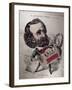 Il Maestro Verdi', Caricature of the Italian Composer Giuseppe Verdi-Baril Gedeon-Framed Giclee Print