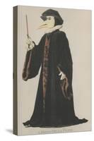 Il Medico Della Peste, Italian Theater Costume-Maurice Sand-Stretched Canvas