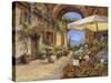 Il Mercato del Lago-Guido Borelli-Stretched Canvas