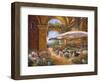 Il Mercato Sotto i Portici-Guido Borelli-Framed Giclee Print