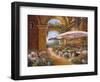 Il Mercato Sotto i Portici-Guido Borelli-Framed Giclee Print