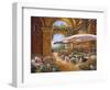 Il Mercato Sotto i Portici-Guido Borelli-Framed Giclee Print