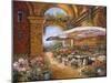 Il Mercato Sotto i Portici-Guido Borelli-Mounted Giclee Print