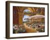 Il Mercato Sotto i Portici-Guido Borelli-Framed Giclee Print