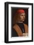 Il Musicista-Leonardo da Vinci-Framed Premium Giclee Print