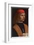 Il Musicista-Leonardo da Vinci-Framed Premium Giclee Print