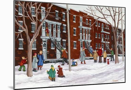 Il parait que l'hiver sera long-Nicole Laporte-Mounted Art Print