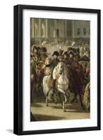 Il passe par la porte de Brandebourg-Charles Meynier-Framed Giclee Print