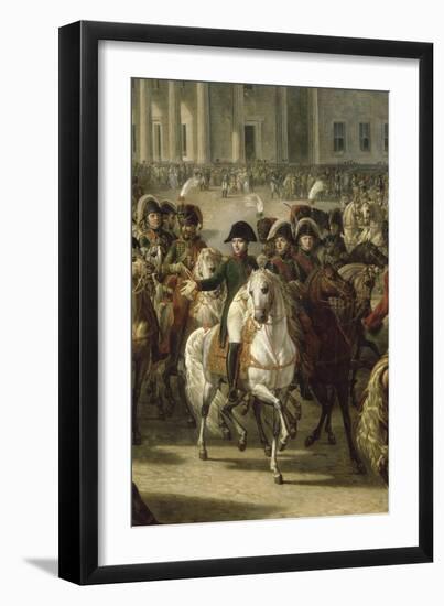 Il passe par la porte de Brandebourg-Charles Meynier-Framed Giclee Print