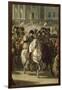 Il passe par la porte de Brandebourg-Charles Meynier-Framed Giclee Print