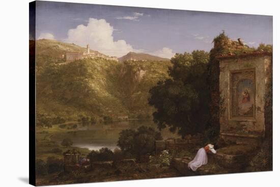 Il Penseroso, 1845-Thomas Cole-Stretched Canvas