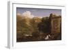 Il Penseroso, 1845-Thomas Cole-Framed Giclee Print