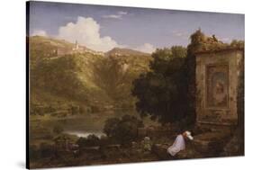 Il Penseroso, 1845-Thomas Cole-Stretched Canvas