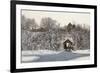 Il Ponte Di Legno Coperto-Guido Borelli-Framed Giclee Print