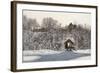 Il Ponte Di Legno Coperto-Guido Borelli-Framed Giclee Print