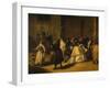 Il Ridotto (Masked Venetians), 1755-Francesco Guardi-Framed Giclee Print