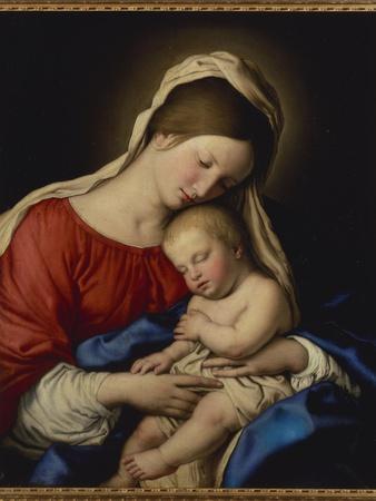 The Madonna with Sleeping Christ Child