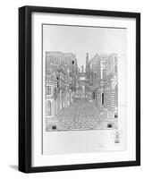 Il Secondo Libro Della Perspettiva (Scena Tragic)-Sebastiano Serlio-Framed Giclee Print