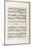 Il secondo libro di toccate. Canzone versi d'hinni magnificat gagliarde... : page 37-Girolamo Frescolbaldi-Mounted Giclee Print