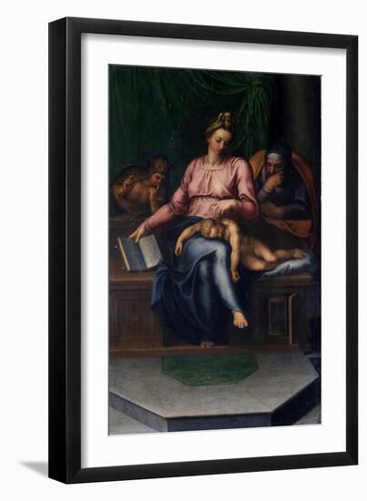 Il Silenzio, C.1560-Marcello Venusti-Framed Giclee Print