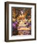 Il Viale del Gardino-Claude Monet-Framed Art Print