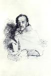 Yakov Polonsky, Russian Poet, 1896-Il'ya Repin-Giclee Print